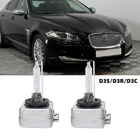 QIPEIZSP Fit For Jaguar XF 2015-2016 D3S/D3R/D3C HID Xenon Headlight Bulbs,Plug And Play,Pack of 2 ,6500K