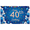 1A, variant on Blue Background Birthday Banner with Balloons Stars 40th Happy Birthday Backdrop Party Supplies Photography Props Decors for Photo Booth Celebrations Event Decorations
