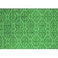 thumbnail image 1 of Ahgly Company Indoor Rectangle Oriental Emerald Green Industrial Area Rugs, 2' x 3', 1 of 4