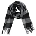 thumbnail image 4 of Men's Classic Winter Plaid Scarf - Soft Warm Scarf with Fringed Edges, Stylish Cold Weather Accessory, 4 of 5