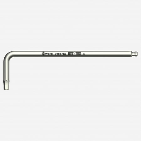 

Wera 022700 1.5 x 90mm Stainless Steel Ball End Hex L-key