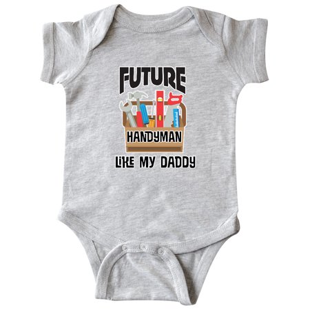 

Inktastic Future Handyman Like Daddy Gift Baby Boy Bodysuit