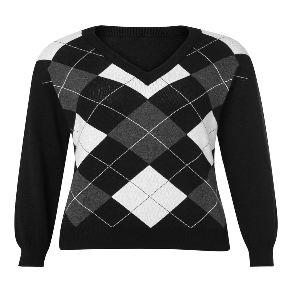 Pull Femme Chic Col V - Cachemire Hiver Léger, Grande Taille, Style Vintage Élégant - 7