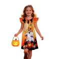 thumbnail image 4 of Gaexia Halloween Nightgowns,Soft Princess Pajama Dresses,Sleepwear Nightie,Flutter Sleeve Nightdress Dress, 4 of 5
