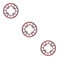 thumbnail image 4 of Ruiboury 1/2/3/5 Anneaux de Chaîne Ronds Pièces Vélo 104BCD Roue Dentée Rouge 52T 3 Pcs, 4 of 6