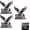 3PCS, variant on Faith Family Freedom Car Decal, 3d Faith Family Freedom Metal Emblem For Automotive, Trucks, Suv, Motorcycle