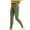 Army Green, variant on Jalioing Women's Leggings High Waist Breathable Stretchy Yoga Pants Full Length Tights Leggings