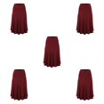 thumbnail image 2 of Qarigey midi favorecedora en : plisada de diseño elegante y sexy negra Faldas Diseño favorecedor Claret L Type2 NO2, 2 of 6