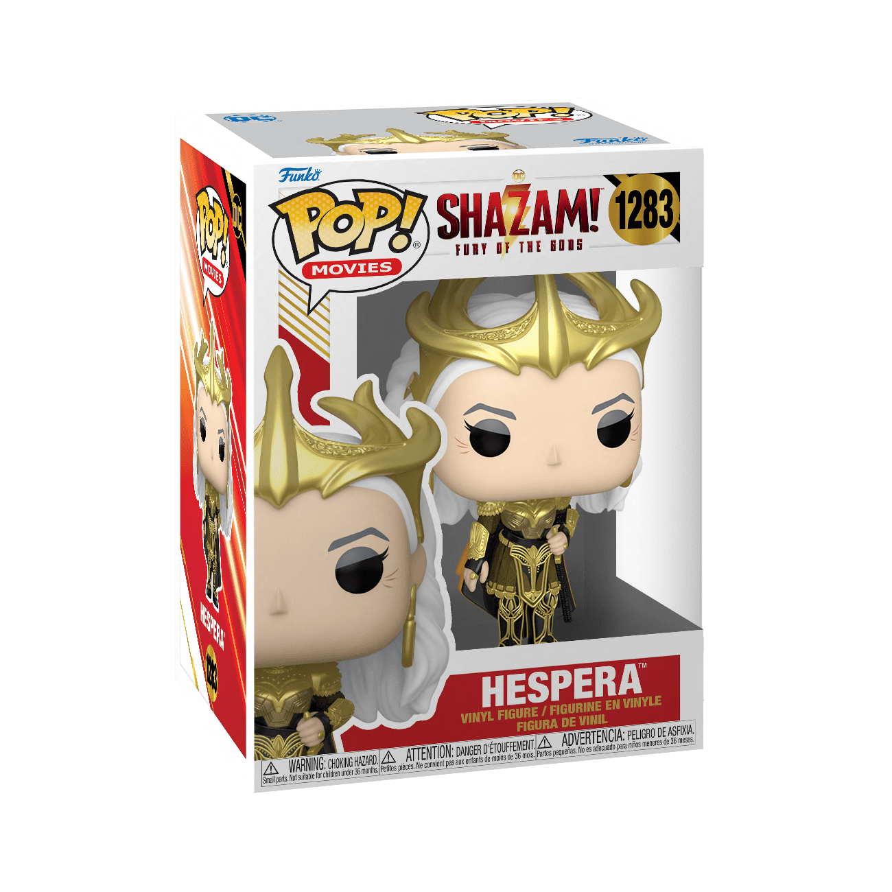 Funko Pop! Schlüsselanhänger: Shazam 2 - Hespera – Offizielle Vinyl-Minifigur Zum Sammeln – Ca. 5 Cm
