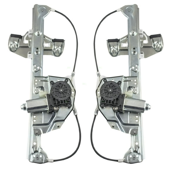 Brock Window Regulator w/ Motor for 2000-2005 DeVille Rear Set 19244838
