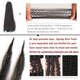 thumbnail image 5 of 24 pulgadas Pre-partido Spring Twist Cabello Afro Spring Twist 8 Paquetes Pre-Fluffed Spring Twist Cabello para Rastas Suaves Desgastadas Natural Negro Marley Twist Trenzado Cabello Extensión de Cabe, 5 of 5