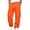 Orange -BH44, variant on Dwellite Wide Leg Pants for Men Baggy Wide Leg Oversized Gym Casual Workout Solid Cargo Sweatpants Lounge Relaxed Fit Trousers Wine M