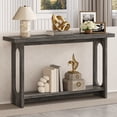 thumbnail image 2 of Tarnorci 54" Console Table,  Sofa Table with Storage Shelves, Narrow Table for Entryway,Living Room, Foyer, 2 of 8