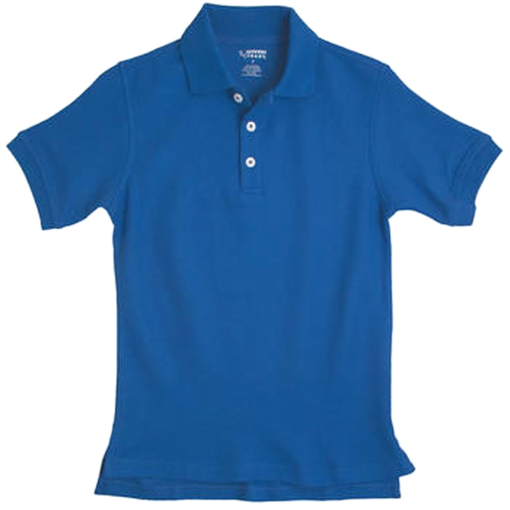 Boys Girls Teal Pique Polo Shirt French Toast Short Sleeve Uniform Sizes 4 to 20