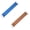 Blue,Coffee, variant on Nylon Drawstring Bath Towel, Extra Long Exfoliating Back Scrubber with Handles, African Net Sponge for Body & Shower, Quick Dry Mesh Washcloth for Glowing Skin, 5.5"x29.5"