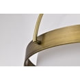 thumbnail image 5 of Nuvo Lighting Lakeshore 1 Light Medium Pendant - Natural Brass Finish - White Opal Glass - Natural Brass, 5 of 16