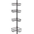 thumbnail image 1 of Zenna Home Pole Shower Caddy, Bronze, 1 of 7