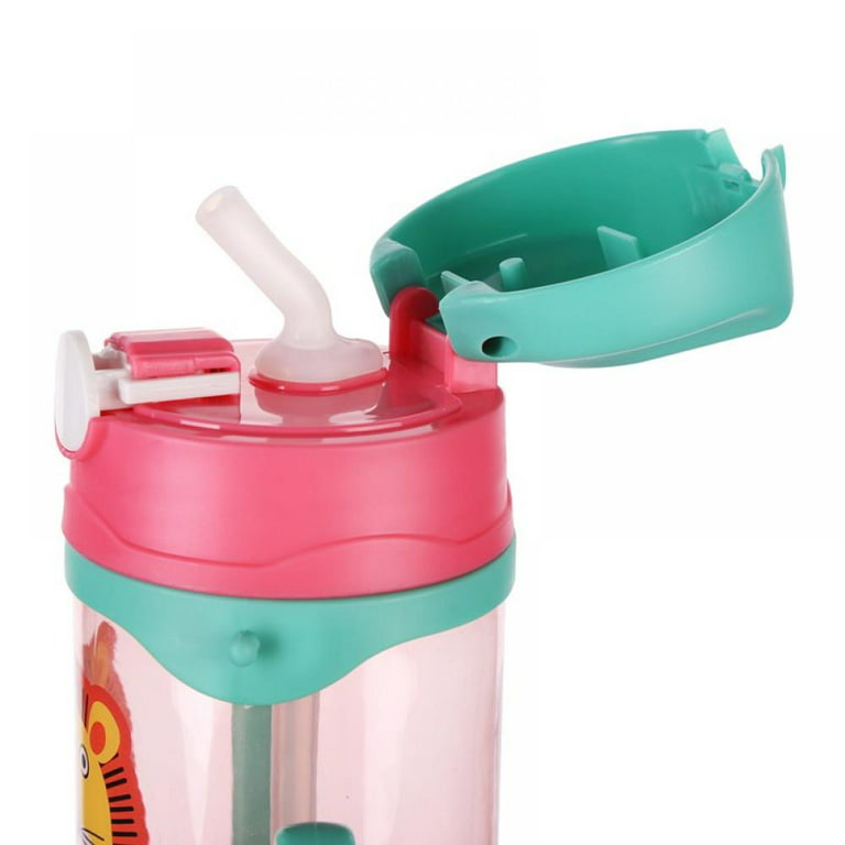 3pcs Silicone Replacement Straws Accessory for Kids Water Bottle and Baby Sippy Cup, 6.89 inch Long, Clear