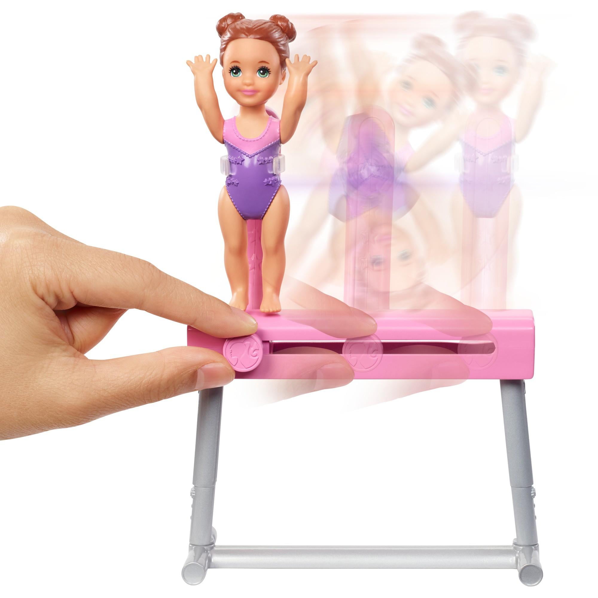 barbie gymnastics student complete playset
