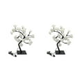 thumbnail image 1 of Decodeary Color Changing Lighted Rose Tree Lamp Unique Gift For Any Occasion Wide white black rod 2Set, 1 of 6