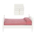 thumbnail image 6 of Sensethe 12 Furniture Bed, Mini Double Bed with Mattress & Wooden Bedside Table, 6 of 7