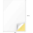 thumbnail image 2 of 60 hojas de papel adhesivo para impresora A4, etiqueta adhesiva blanca para impresora láser, 2 of 5