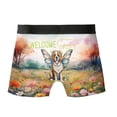 thumbnail image 2 of Welcome Spring Fairy Saint Bernard in Flower Meadow All Over Print Boxer Briefs Underwear for Men Dad St Dog Lover - 13002, 2 of 6