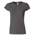 thumbnail image 1 of Gildan- Camiseta de manga corta para mujer (Carbón), 1 of 2