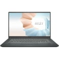 thumbnail image 2 of MSI Modern 15A Home & Business Laptop (Intel i5-1155G7 4-Core, 15.6" 60Hz Full HD (1920x1080), Intel Iris Xe, 8GB RAM, 512GB PCIe SSD, Backlit KB, Win 11 Home) with Microsoft 365 Personal , Hub, 2 of 7