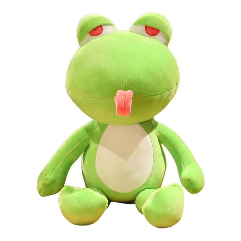 Skindy Soft and Cute Frog Doll Pillow - Green Plushie Companion
