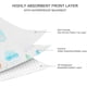 thumbnail image 3 of Disposable Bibs 50 Pack - Baby Bib Waterproof With Food Catcher Pocket, 3 of 5