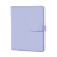 thumbnail image 1 of For Fujifilm Instax Mini 11 9 8 PU Leather Camera Case with Shoulder Strap 256 Pockets Photo Album for Instax Mini Camera Bag Purple Album, 1 of 6