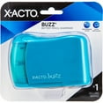 thumbnail image 3 of X-Acto 2012685 Buzz batry pencl Sharpener, Assorted Colors, Safety Shut-off When Receptacle is Removed, Steel Razor Cutter, Color May Vary, 3 of 5