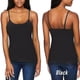 thumbnail image 4 of Camiseta sin mangas para mujer con sujetador incorporado Tirantes de espagueti Camisola con relleno Tanques Aespa kaili Sencillez, 4 of 4