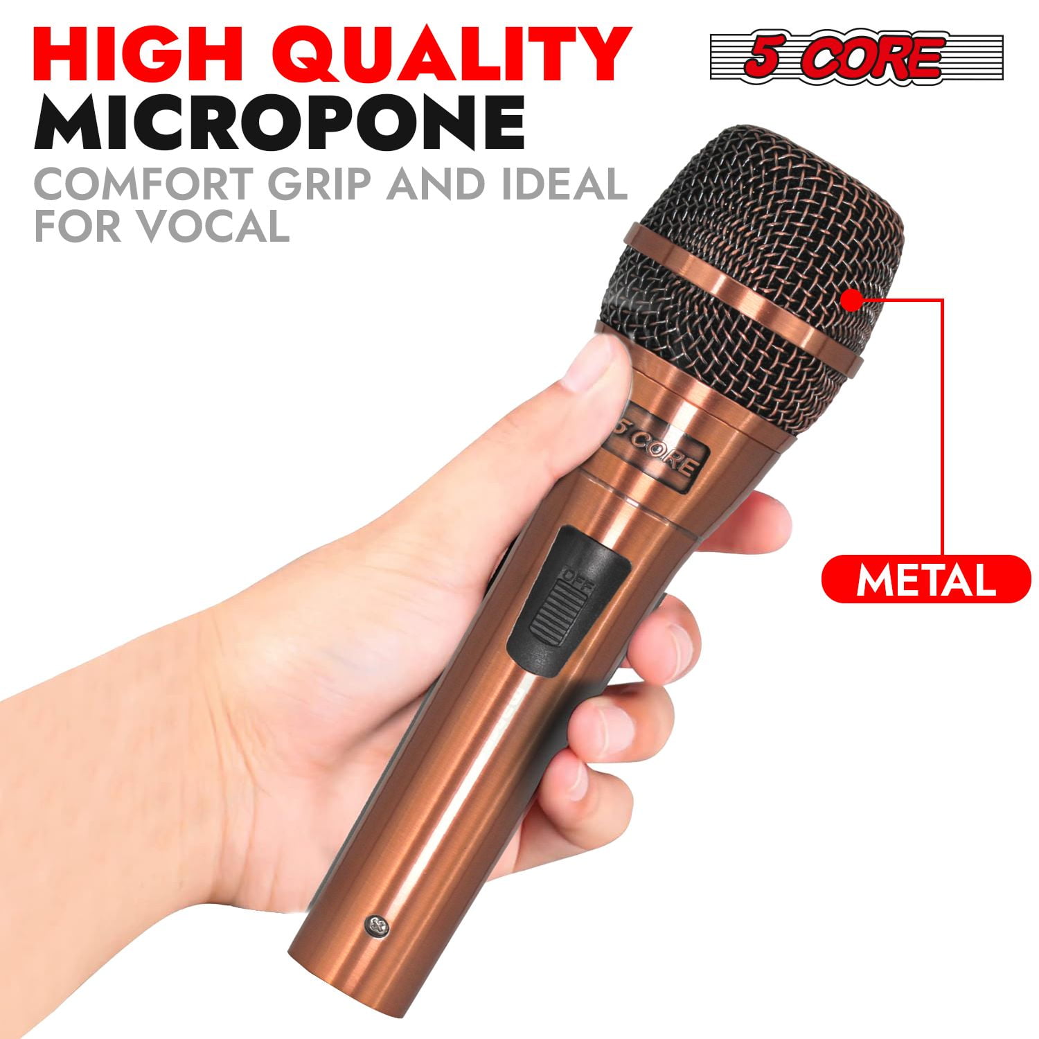 XLR Microphone Dynamic Mic Karaoke Singing Studio Microfono Handheld Mics