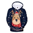 thumbnail image 1 of RKSTN Chandails à Capuchon pour Hommes Mode d'Automne Chandail Doux Couples Noël Numérique Chandail à Capuchon de Noël Chandail pour Hommes, 1 of 3