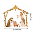 thumbnail image 3 of Decoración navideña, Halloween, Acción de Gracias, Felicidad, Familia, Navidad, Estacas para el suelo, Estacas para el suelo, Calidad inigualable, 3 of 11
