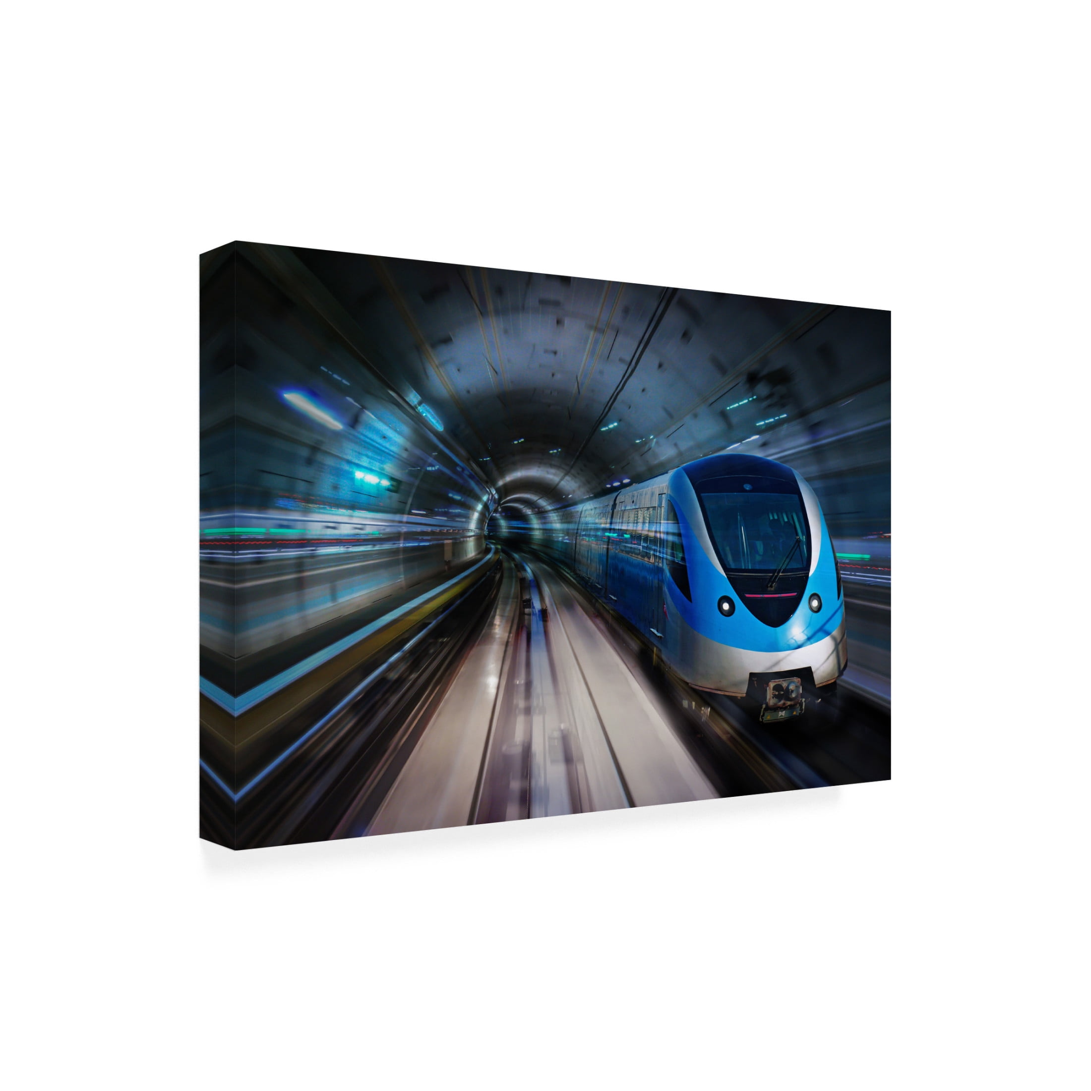 Trademark Fine Art Marcel Egger  SpeedTrain Canvas Wall Art