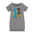 thumbnail image 1 of Karma's World - Winston - Airbrush Style - Toddler & Youth Girls Fleece Dress, 1 of 1