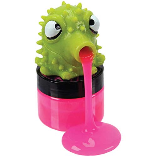 SQUEEZY SLURPEES SQUISHY SLIME SLURPING CREATURES YELLOW NEW FAST SHIPPING
