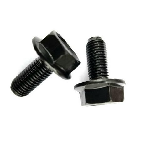 

2 Pcs Bike Bicycle Crank Arm Bolts for Square Taper Bottom Bracket M8 X 18mm