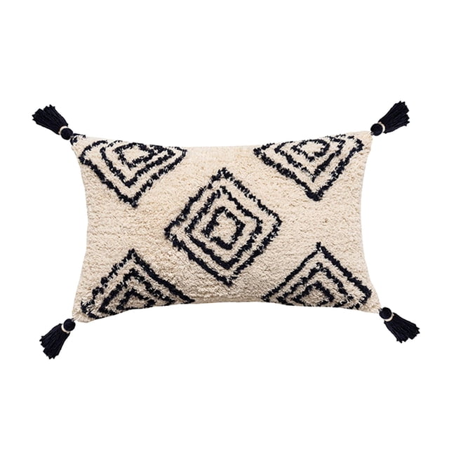 Fundas de almohada marroquíes, fundas de cojín para dormitorio, hogar, hotel Los 30x50cm