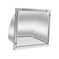 CUTICATE Dryer Vent Cover Cowled Air Vent Cover Outside with Mesh Wall