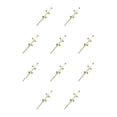 thumbnail image 1 of Injueey Bayas de Navidad Espuma decorativa Festival de vacaciones artificiales Recogida de ambientes de Navidad Decoración al aire libre Cono Oro 10piezas, 1 of 6