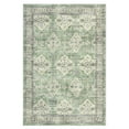 thumbnail image 5 of GlowSol 8' x 10' Vintage Floral Area Rug Washable Boho Rug Non-Shedding Stain Resistant Carpet for Dining Room Office, Green, 5 of 7