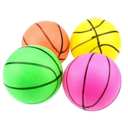 Lutabuo 10cm Mini Inflatable Basketball Toys Outdoor Kids Hand Wrist ...