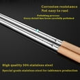 thumbnail image 6 of Pklyzj Advanced Stainless Steel Extra Long Cooking Chopsticks, 15.7 Inch, Heat Insulation and Anti Scalding, Reusable Kitchen Chopsticks 2 Pairs, 6 of 6
