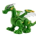 thumbnail image 2 of HILABEE Electronic Remote Control Walking Dinosaur Action Figure Birthday Gift Electric Green, 2 of 5