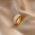thumbnail image 3 of LYMAYTER Fashion Ring Women's Ring - Couple Style, Geometric, Stackable, 3 of 7
