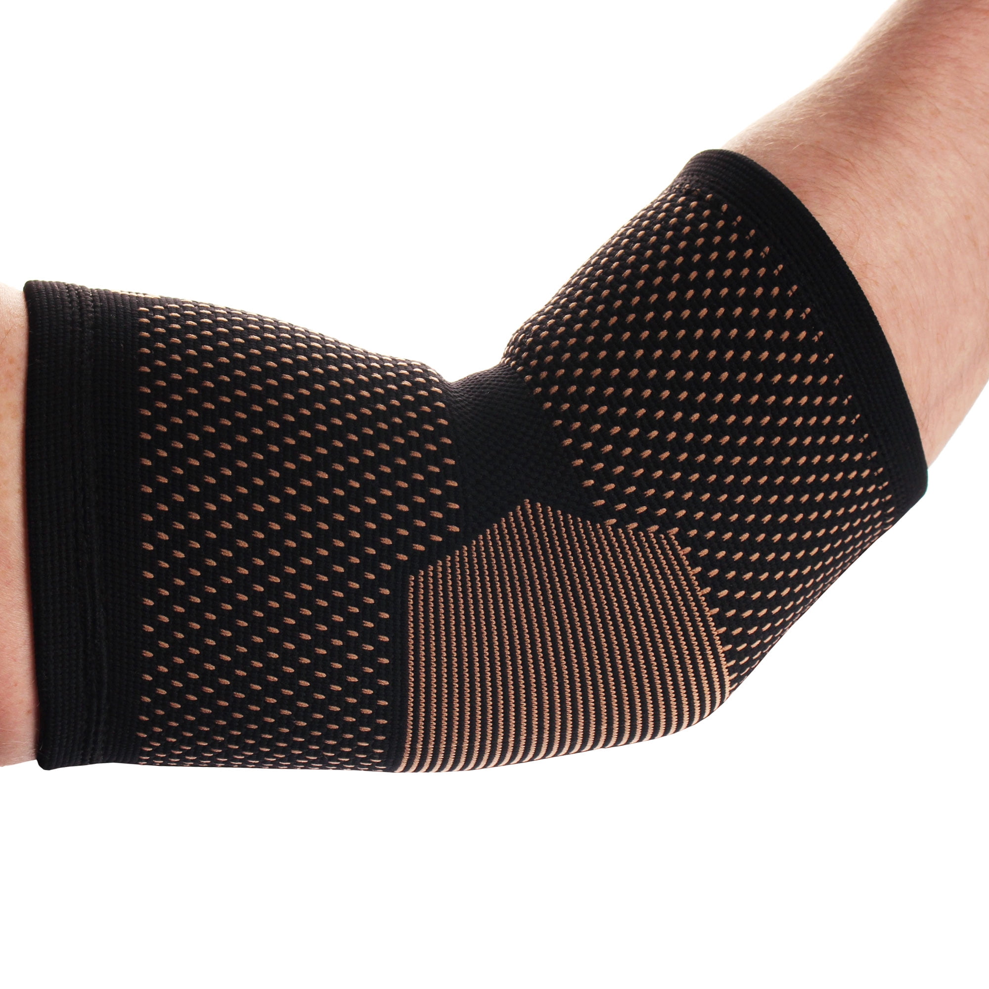 Copper D 2 Sleeves Rayon from Bamboo Copper Compression Elbow Sleeve Brace for Relief from